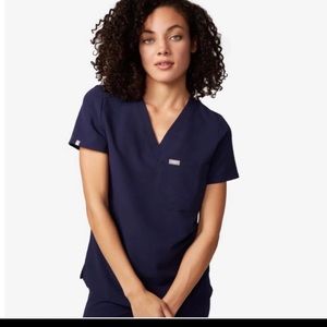 Figs Catarina Top Size Small Navy